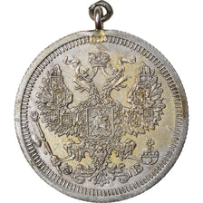 Coin, Russia, Nicholas II, 20 Kopeks, 1908, Saint-Petersburg, EF(40-45), Silver