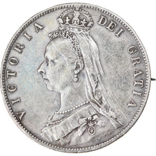 Coin, Great Britain, Victoria, 1/2 Crown, 1889, London, EF(40-45), Silver