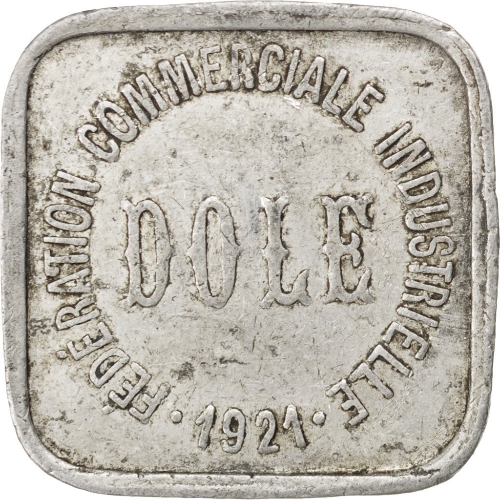 Dole, Fédération Commerciale Industrielle, 10 Centimes 1921, Elie 10.2