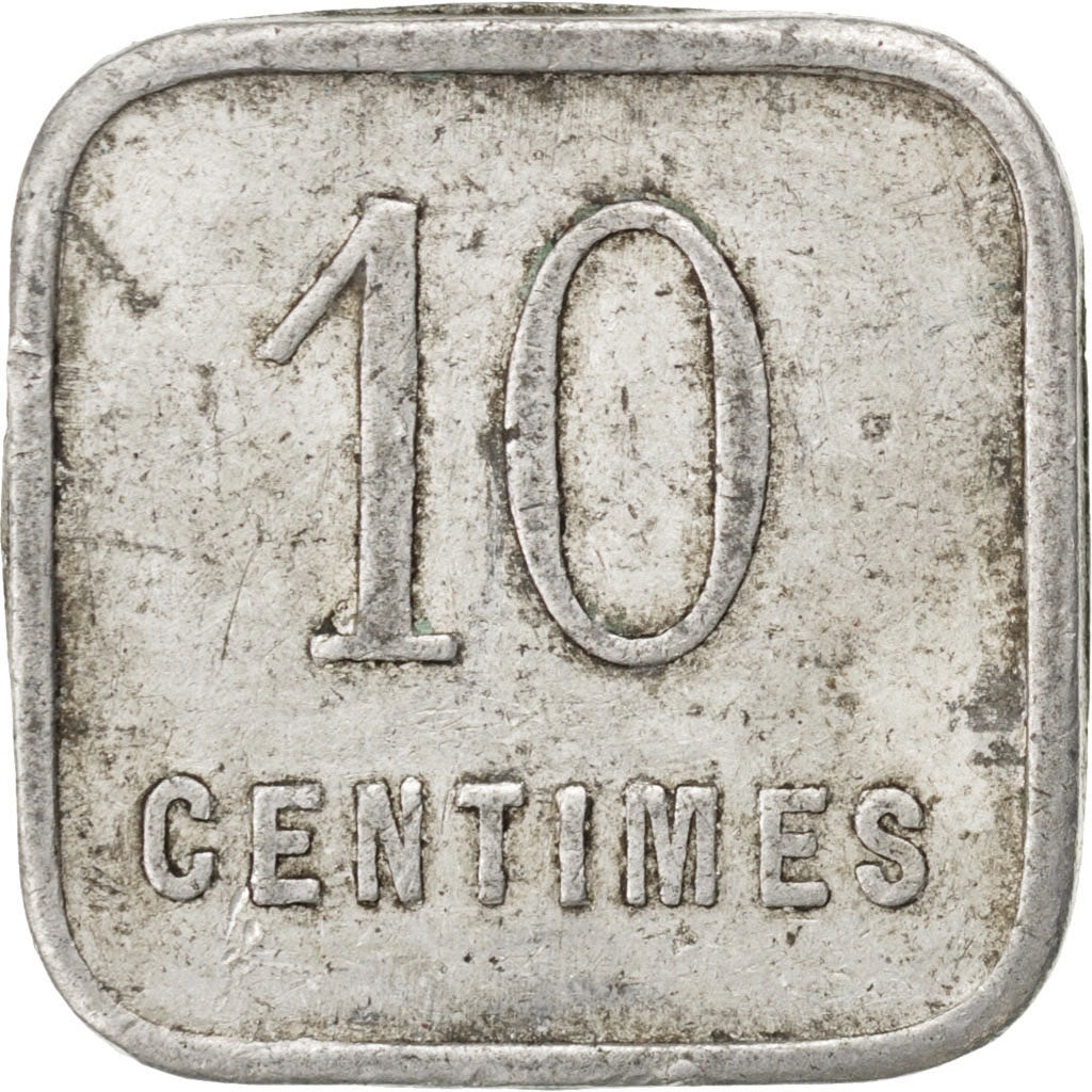 Dole, Fédération Commerciale Industrielle, 10 Centimes 1921, Elie 10.2