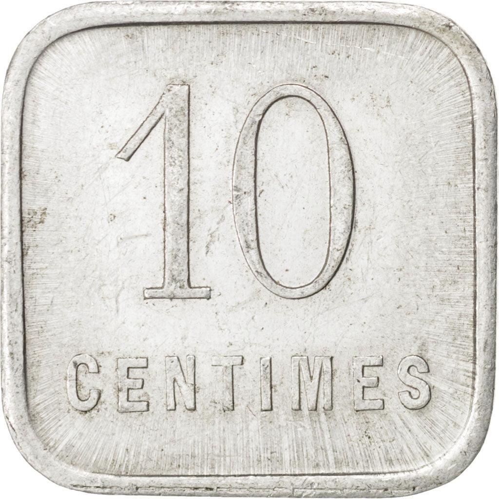 Coin, France, 10 Centimes, 1921, AU(50-53), Aluminium, Elie:10.2