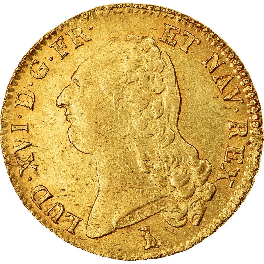 Monnaie, France, Double Louis d'or, 1786, Nantes, SUP, Or, Gadoury:363