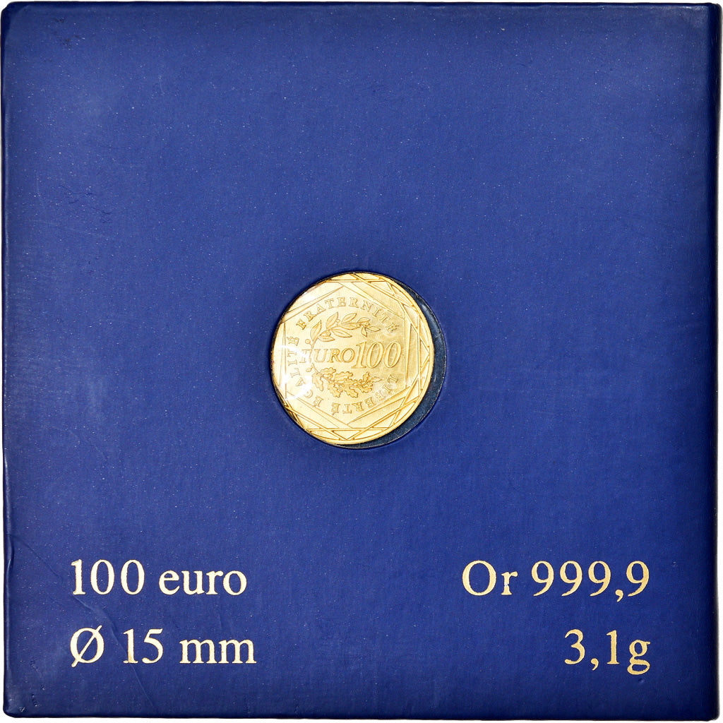 France, 100 Euro, 2009, MS(65-70), Gold