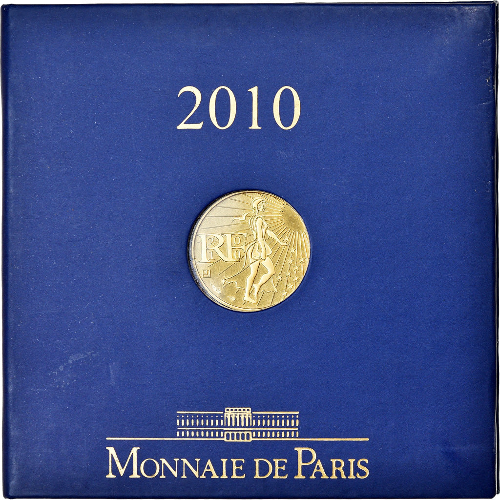 France, 100 Euro, 2010, MS(65-70), Gold, KM:1536