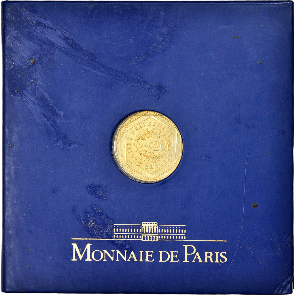 Francia, 100 Euro, 2009, FDC, Oro