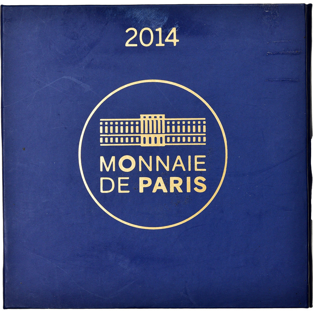 France, 250 Euro, 2014, MS(65-70), Gold