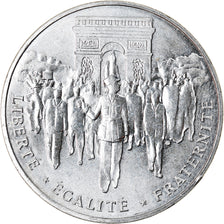 Coin, France, Libération de Paris, 100 Francs, 1994, MS(63), Silver, KM:1045.1