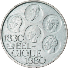Moneta, Belgia, 500 Francs, 500 Frank, 1980, Brussels, MS(60-62), Miedź i
