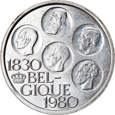 Coin, Belgium, 500 Francs, 500 Frank, 1980, Brussels, MS(60-62), Silver Clad