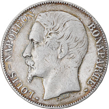 Coin, France, Napoléon III, 5 Francs, 1852, Paris, VF(30-35), Silver, KM:773.1