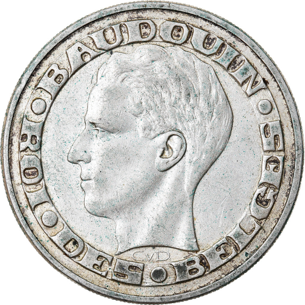 Coin, Belgium, 50 Francs, 50 Frank, 1958, Brussels, EF(40-45), Silver, KM:150.1