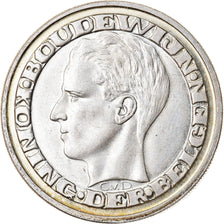 Coin, Belgium, 50 Francs, 50 Frank, 1958, MS(60-62), Silver, KM:151.1