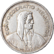 Coin, Switzerland, 5 Francs, 1954, Bern, EF(40-45), Copper-nickel, KM:40a.1
