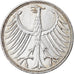 Coin, GERMANY - FEDERAL REPUBLIC, 5 Mark, 1970, Hambourg, EF(40-45), Silver