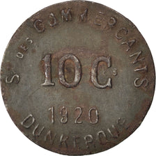 France, 10 Centimes, 1920, VF(30-35), Iron, Elie #10.2, 0.89