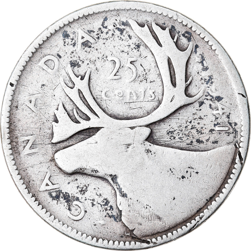 Monnaie, Canada, George VI, 25 Cents, 1941, Royal Canadian Mint, Ottawa, TB+