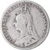 Coin, Great Britain, Victoria, 3 Pence, 1891, VF(20-25), Silver, KM:758