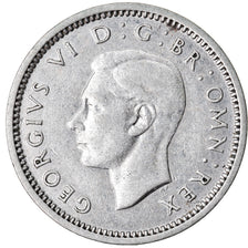 Coin, Great Britain, George VI, 3 Pence, 1938, EF(40-45), Silver, KM:848