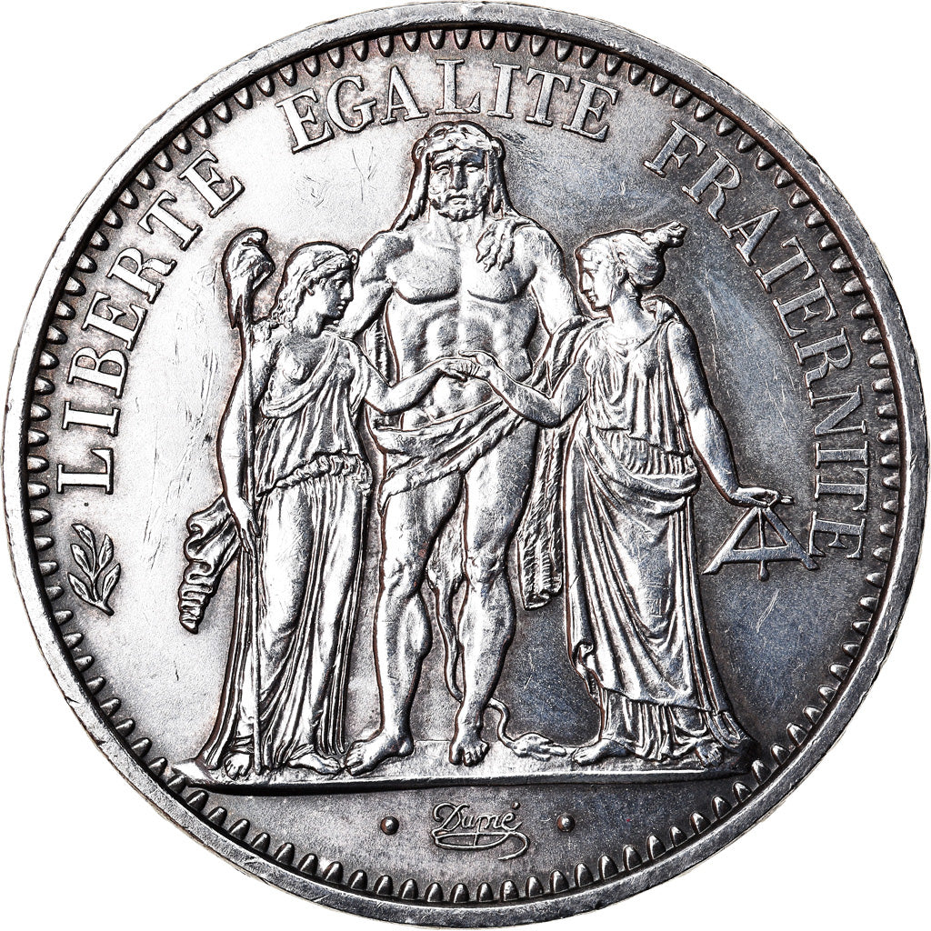 Coin, France, Hercule, 10 Francs, 1971, Paris, AU(55-58), Silver, KM:932, Le
