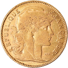 Coin, France, Marianne, 10 Francs, 1901, Paris, EF(40-45), Gold, KM:846