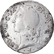 Moeda, França, Louis XV, Écu de Béarn au bandeau, Ecu, 1764, Pau, VF(20-25)
