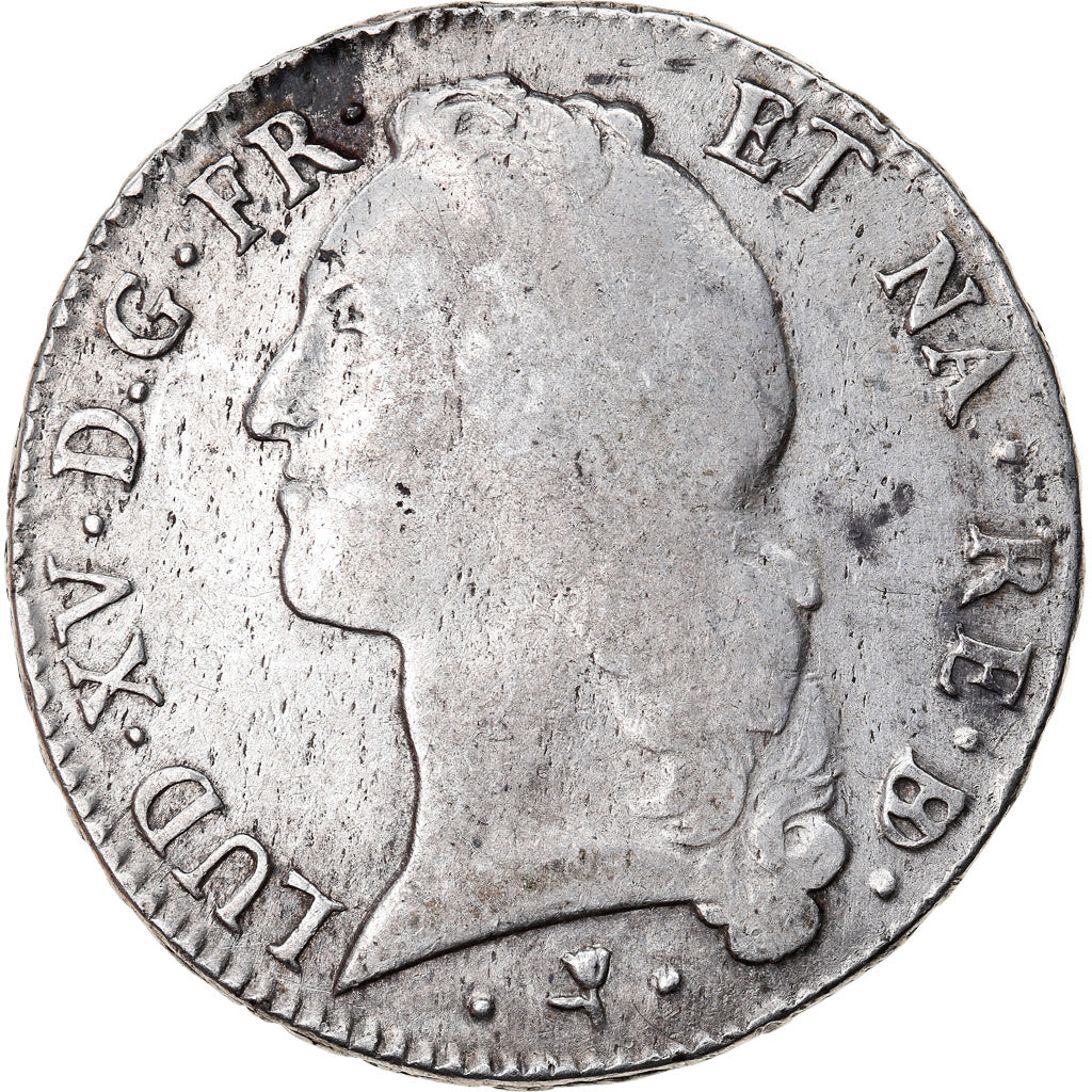 Moneta, Francja, Louis XV, Écu de Béarn au bandeau, Ecu, 1769, Pau, VF(30-35)