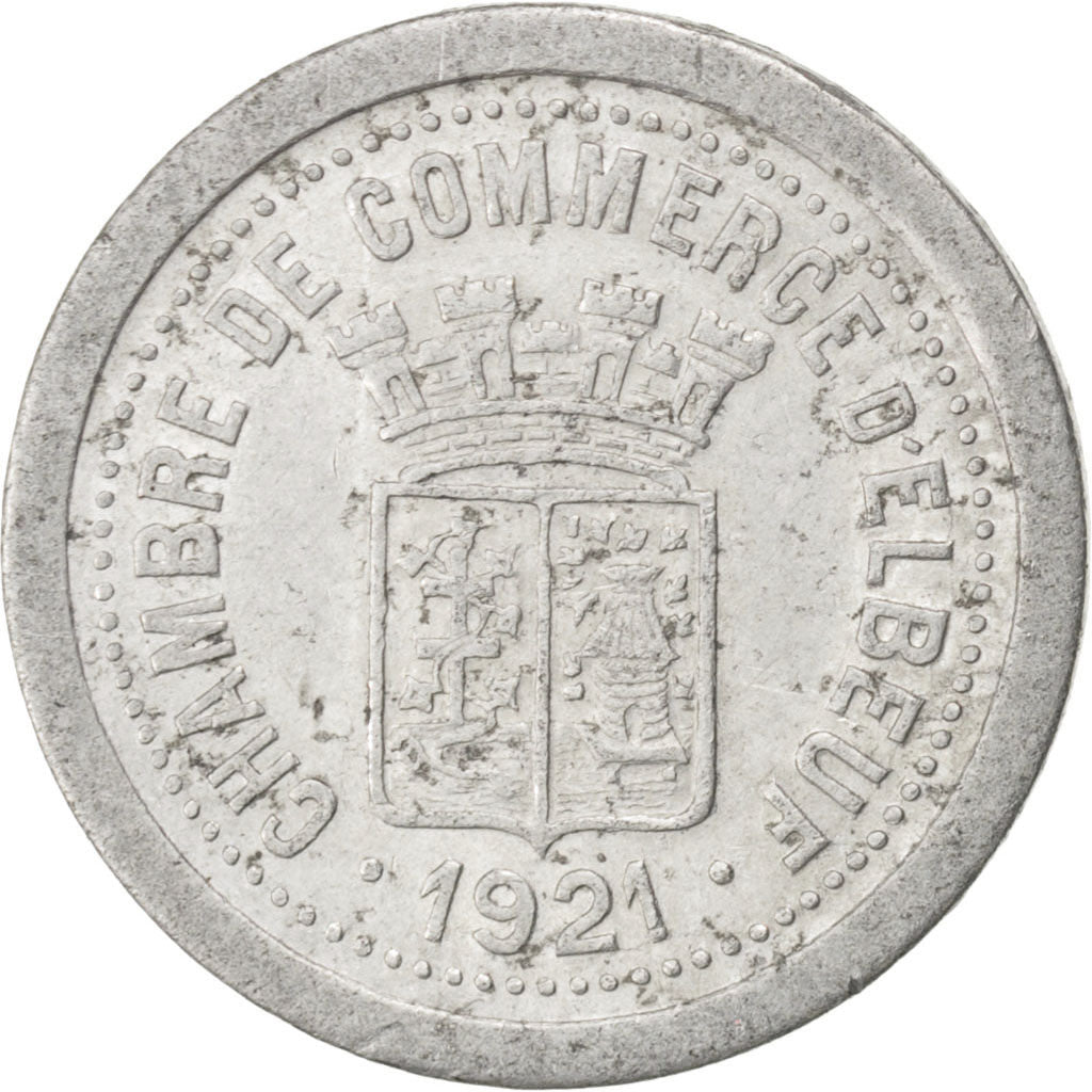 Elbeuf, Chambre de Commerce, 5 Centimes 1921, Elie 10.1