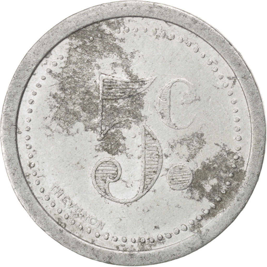 Elbeuf, Chambre de Commerce, 5 Centimes 1921, Elie 10.1