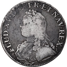 Coin, France, Louis XV, Écu aux branches d'olivier, Ecu, 1730, Nantes