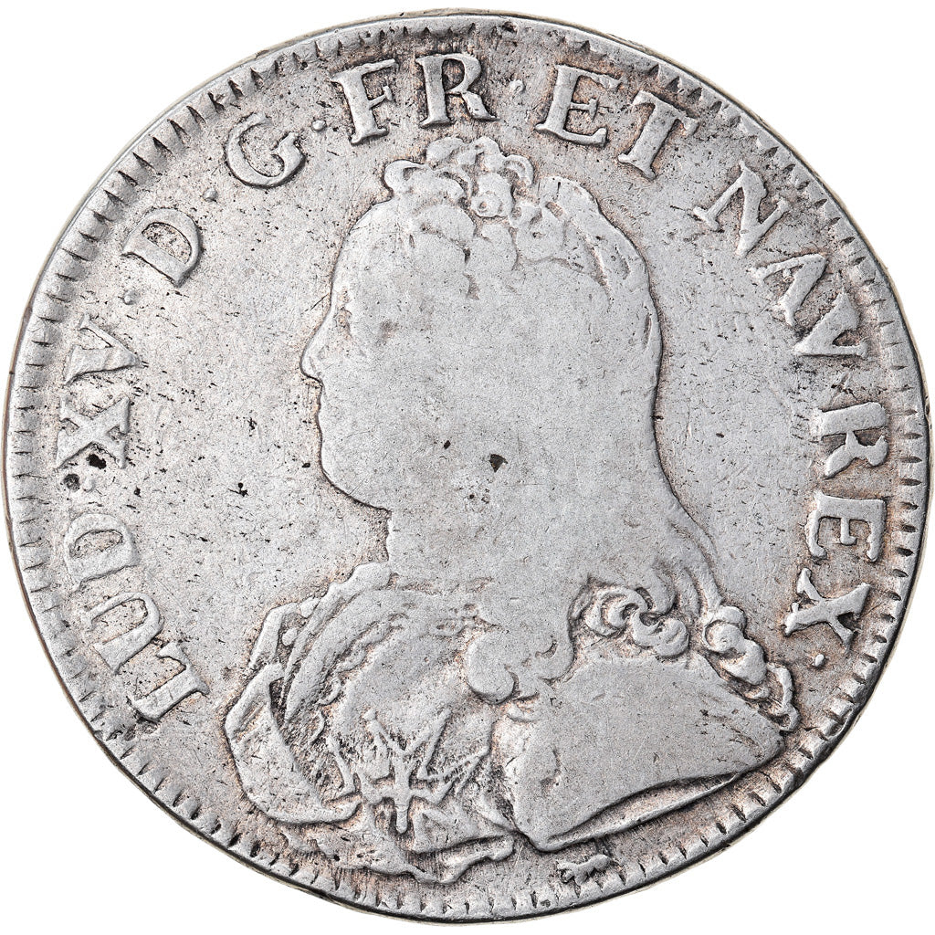Coin, France, Louis XV, Écu aux branches d'olivier, Ecu, 1726, Paris