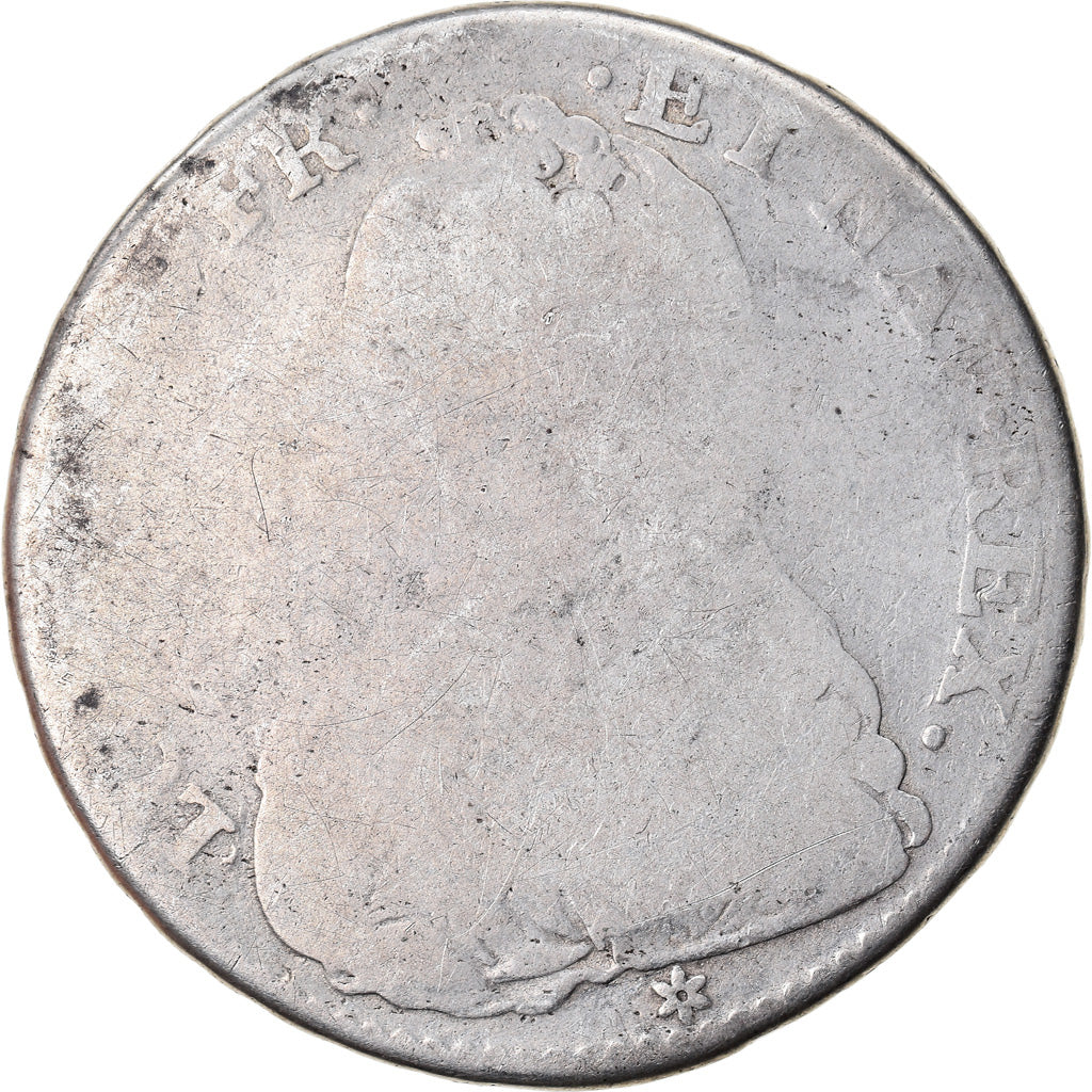 Moneta, Francja, Louis XV, 1/2 Écu aux branches d'olivier, 1/2 ECU, 44 Sols