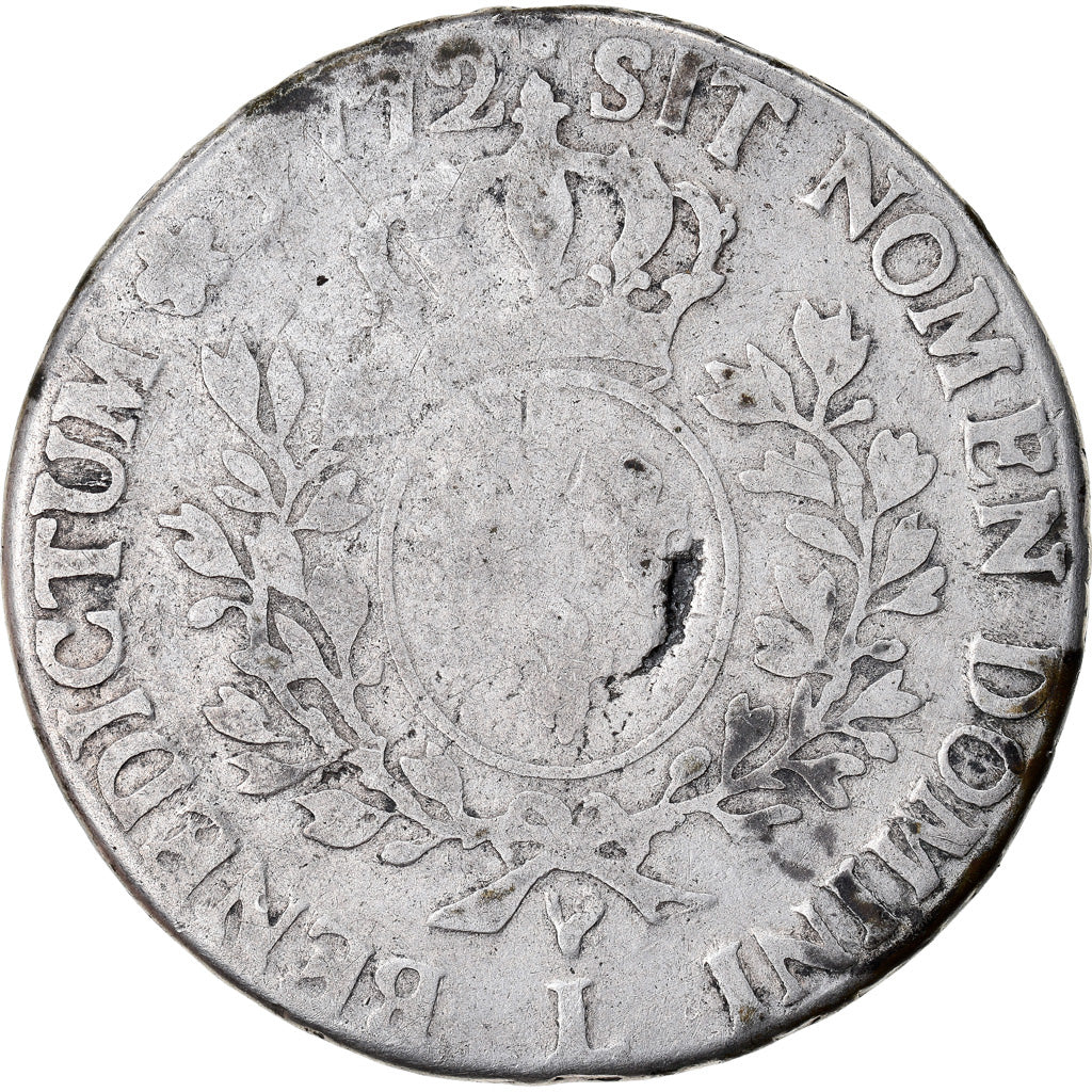 Coin, France, 1/2 écu à la vieille tête, 1772, Bayonne, F(12-15), Silver