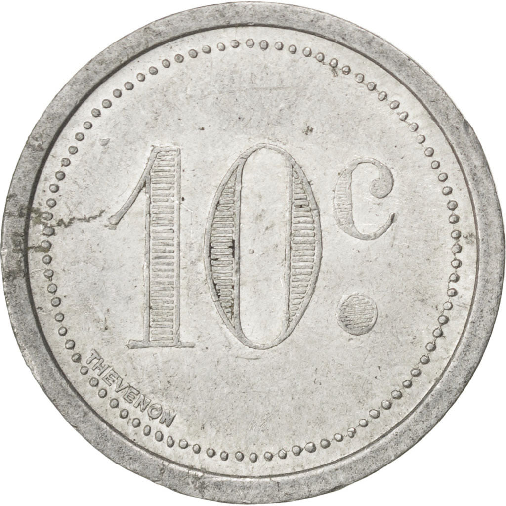 Coin, France, 10 Centimes, 1921, AU(50-53), Aluminium, Elie:10.2