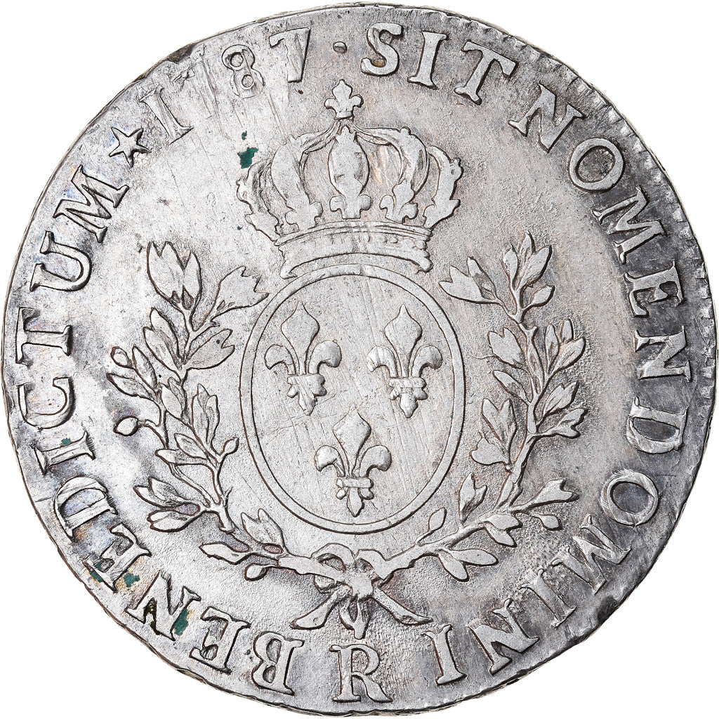 Coin, France, Louis XVI, Écu aux branches d'olivier, Ecu, 1787, Orléans