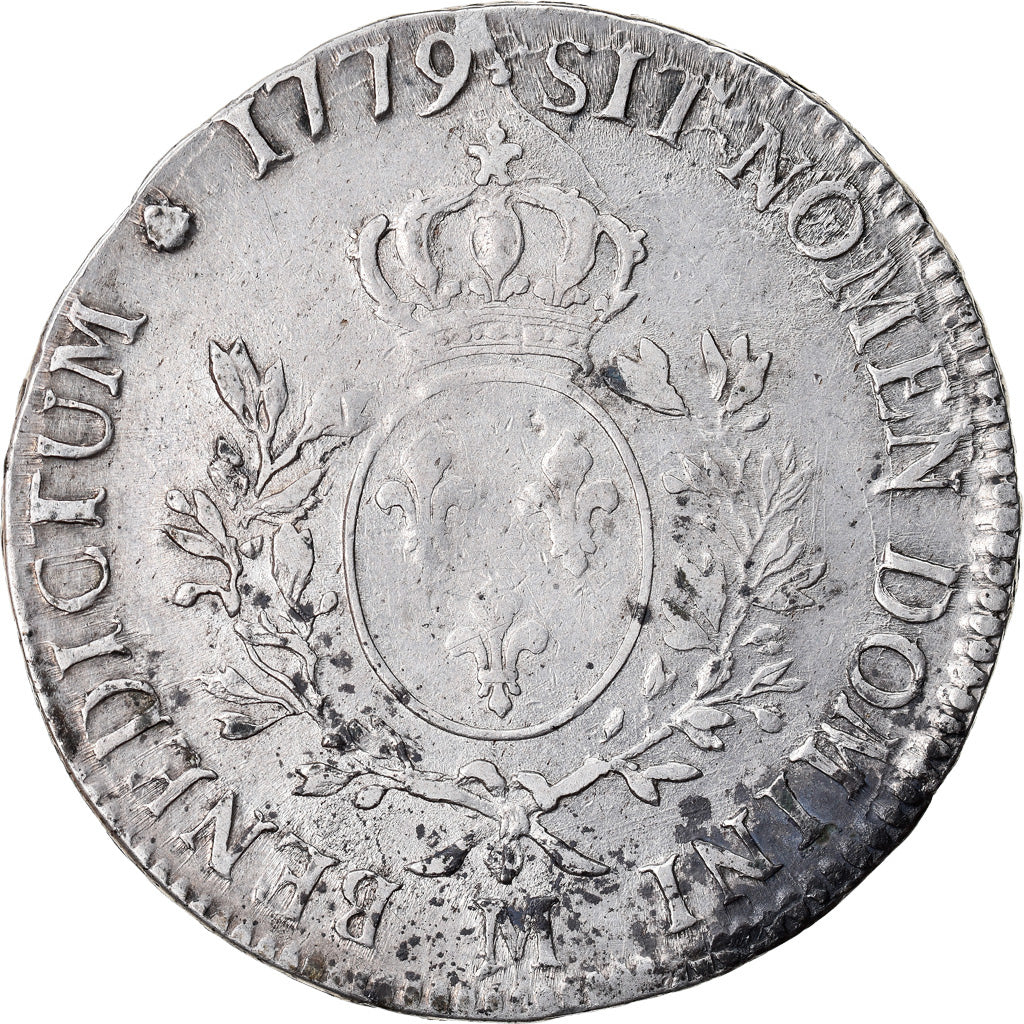 Monnaie, France, Louis XVI, Écu aux branches d'olivier, Ecu, 1779, Toulouse