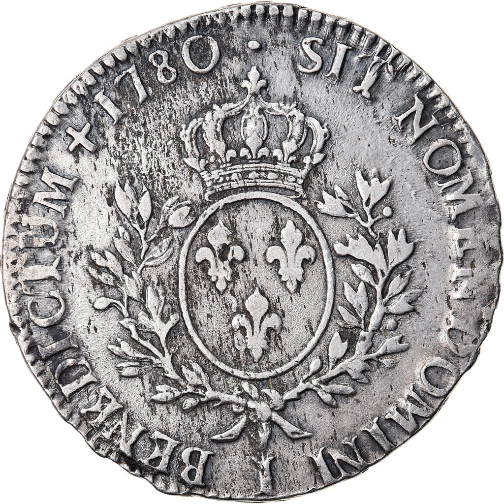 Coin, France, Louis XVI, Écu aux branches d'olivier, Ecu, 1780, Limoges