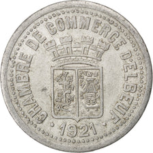 France, 25 Centimes, 1921, EF(40-45), Aluminium, Elie #10.3, 2.26