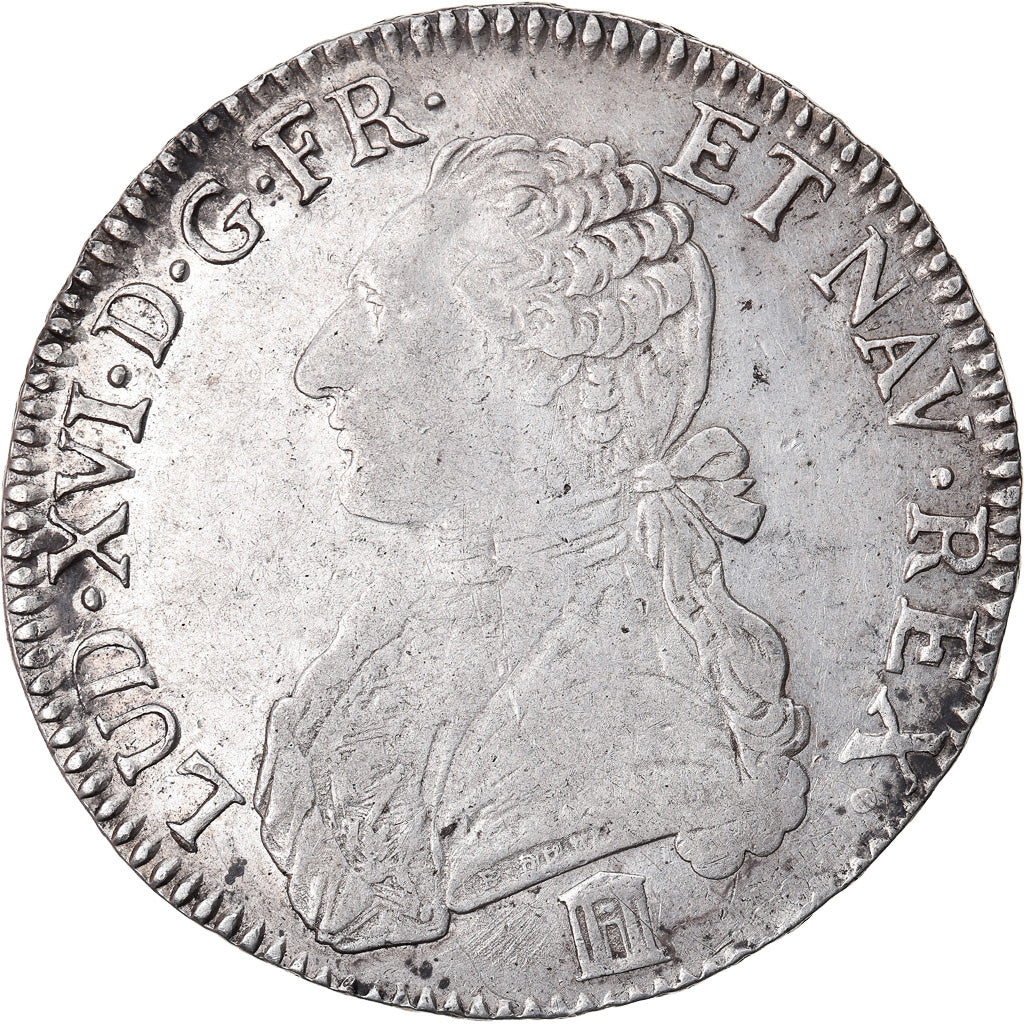 Coin, France, Louis XVI, Écu aux branches d'olivier, Ecu, 1785, Bordeaux