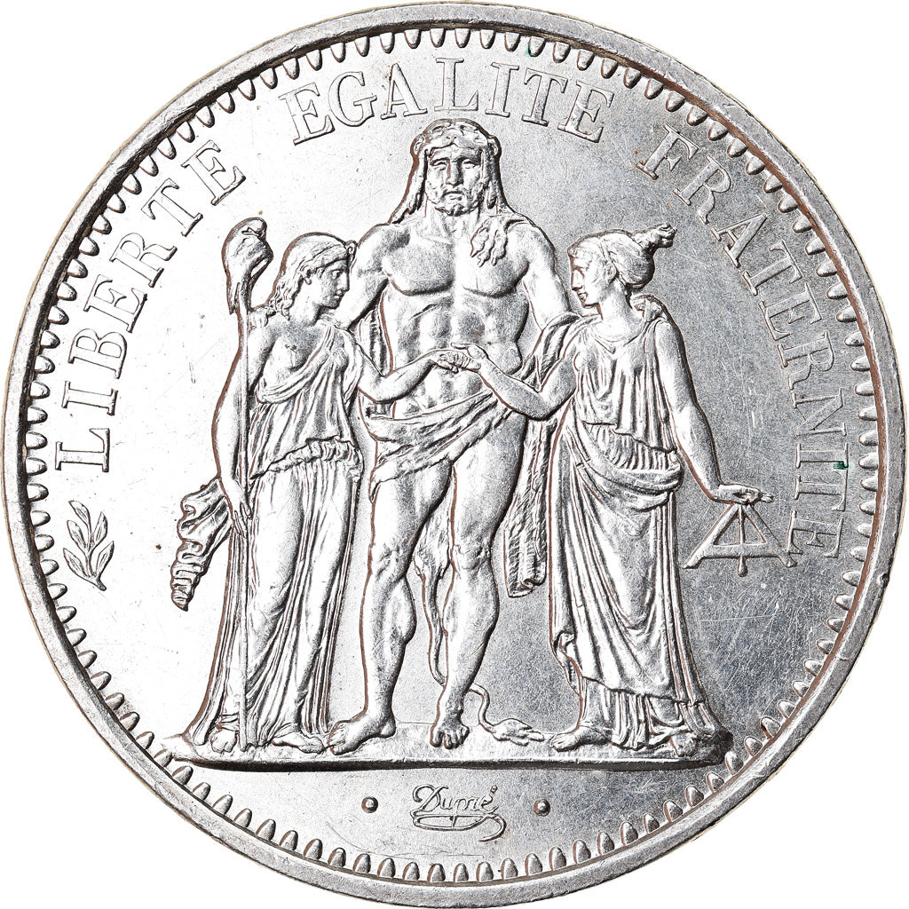 Coin, France, Hercule, 10 Francs, 1969, Paris, AU(55-58), Silver, KM:932
