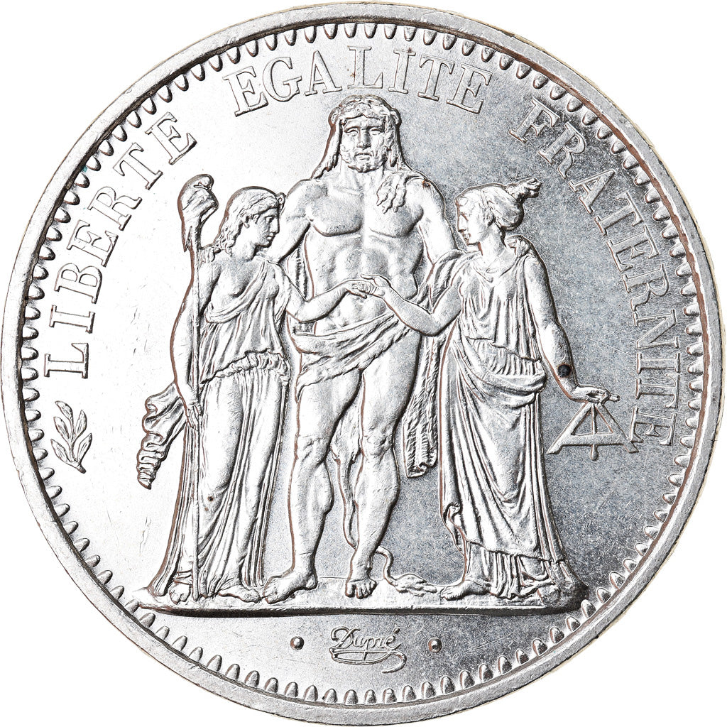 Coin, France, Hercule, 10 Francs, 1971, Paris, MS(63), Silver, KM:932