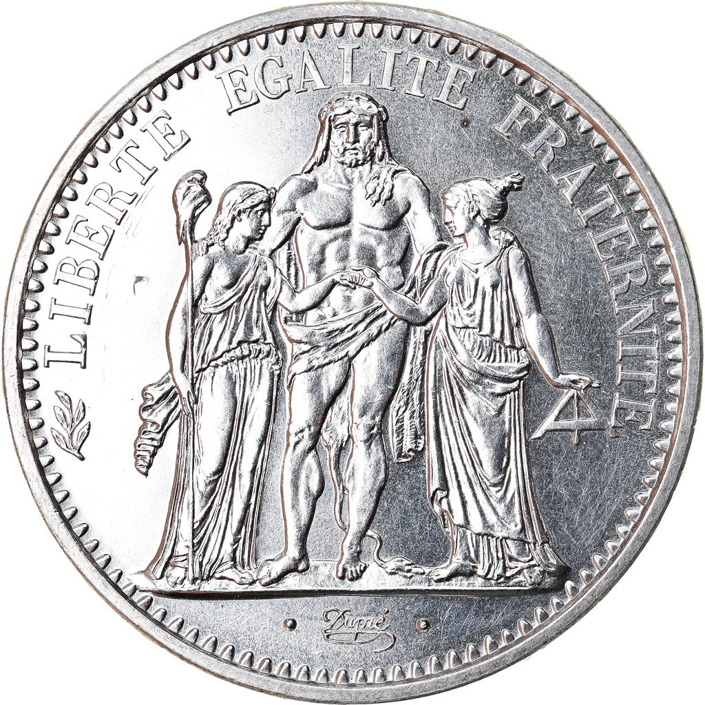 Coin, France, Hercule, 10 Francs, 1973, Paris, MS(63), Silver, KM:932