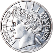 Coin, France, Fraternité, 100 Francs, 1988, Paris, MS(65-70), Silver, KM:966