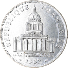 Coin, France, Panthéon, 100 Francs, 1982, Paris, FDC, MS(65-70), Silver