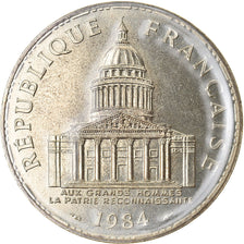 Coin, France, Panthéon, 100 Francs, 1984, Paris, FDC, MS(65-70), Silver