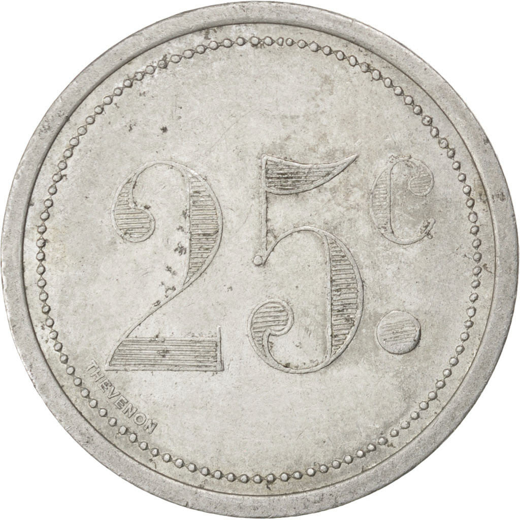 Elbeuf, Chambre de Commerce, 25 Centimes 1921, Elie 10.3