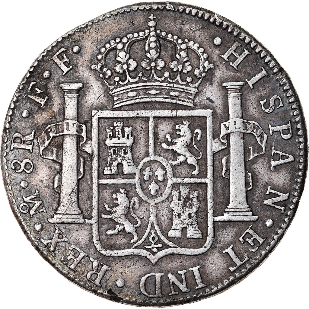 Moneda, México, Charles III, 8 Reales, 1781, Mexico, MBC, Plata, KM:106.2