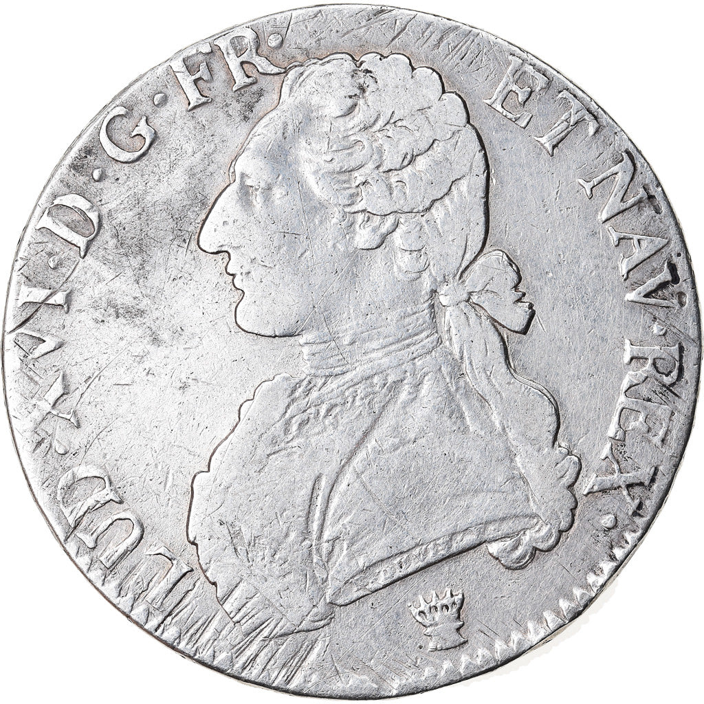 Coin, France, Louis XVI, Écu aux branches d'olivier, Ecu, 1787, Limoges