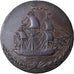 Coin, Great Britain, Yorkshire, Halfpenny Token, 1791, Hull, EF(40-45), Copper