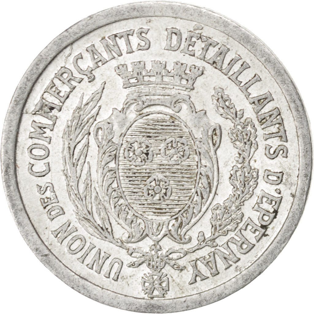 France, 5 Centimes, 1922, EF(40-45), Aluminium, Elie #10.1, 0.90