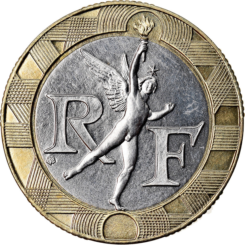 Monnaie, France, Génie, 10 Francs, 1988, Paris, FDC, Bi-Metallic, Gadoury:827